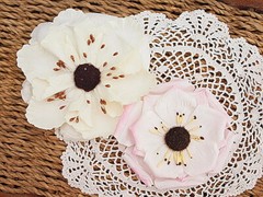 BEAUTY WV – 2 Flower Pk – PINK & IVORY Colours 80-100mm Manor House ConA