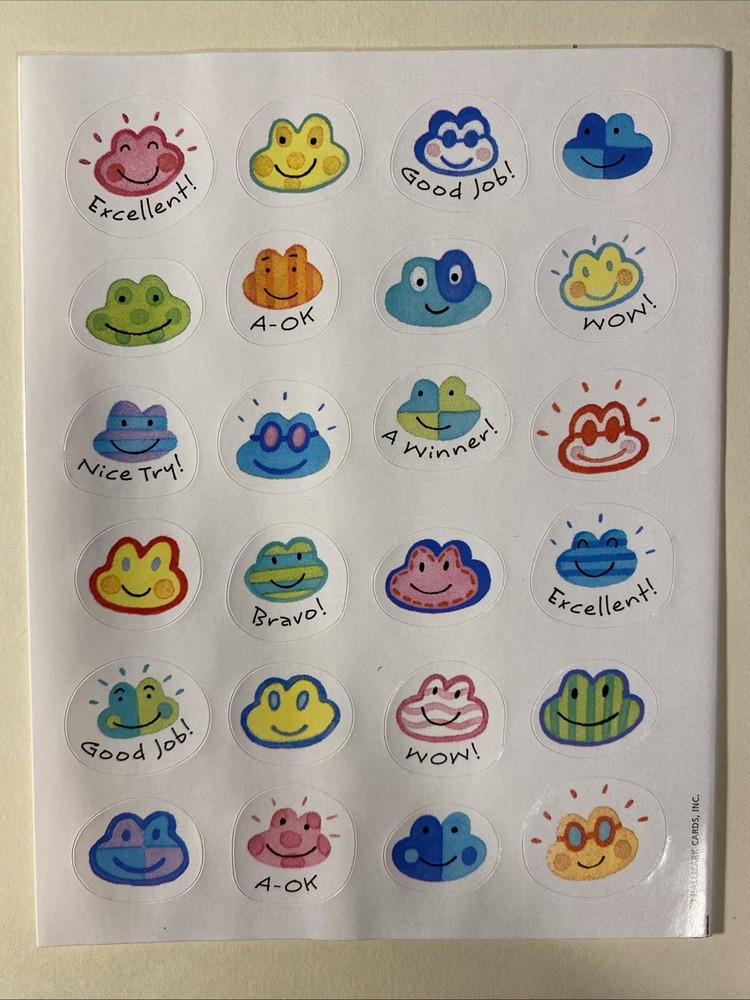 School Reward Sticker Sheet Scrapbook Planner Craft Stickers