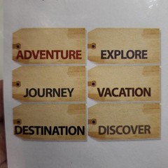 Embellishments Chic Tags Junk Journal/Scrapbook Journaling Tags TRAVEL Theme