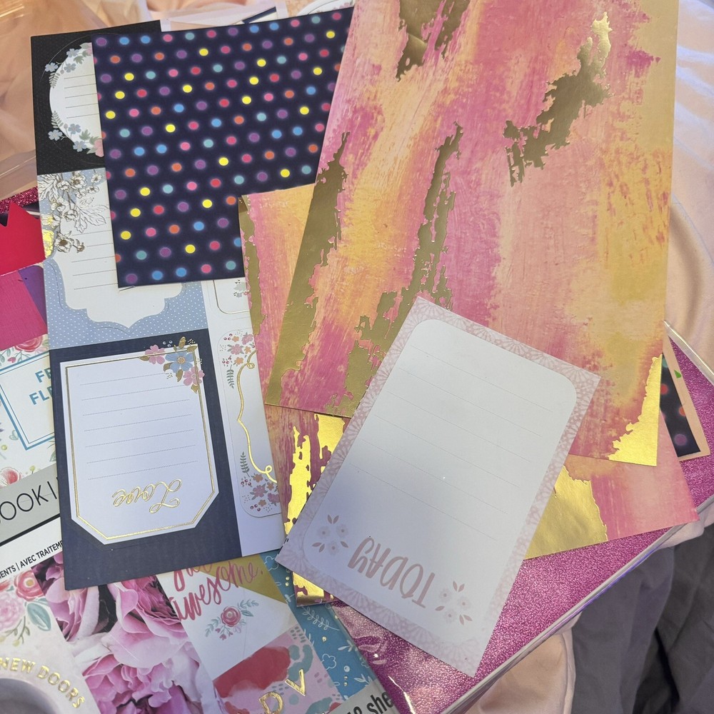 5LB Scrapbooking & Crafting Supplies Lot