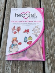 Heartfelt Creations COUNTRYSIDE WINTERSCAPES Winter Scapes Cling Stamp HCPC-3942