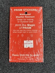 5 Packs Classy Stick-Ons By Jewel Prism Stickers Butterflies Animals Birds Deer