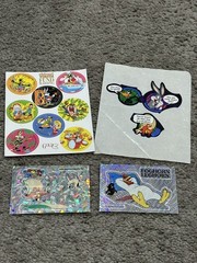 Vintage Looney Tunes Stickers 1990s – Variety of Characters -Individual & Sheets
