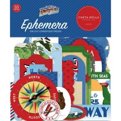 Crafts CB DieCuts Our Adventure Travel Retro Planes Jungle Journey Vacation Fly