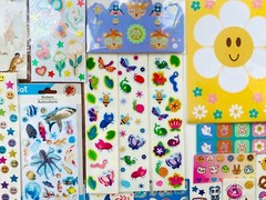 🦄🌈 Lot Stickers Kit Set Planner Craft Scrapbook Variety Of Themes | 979pcs