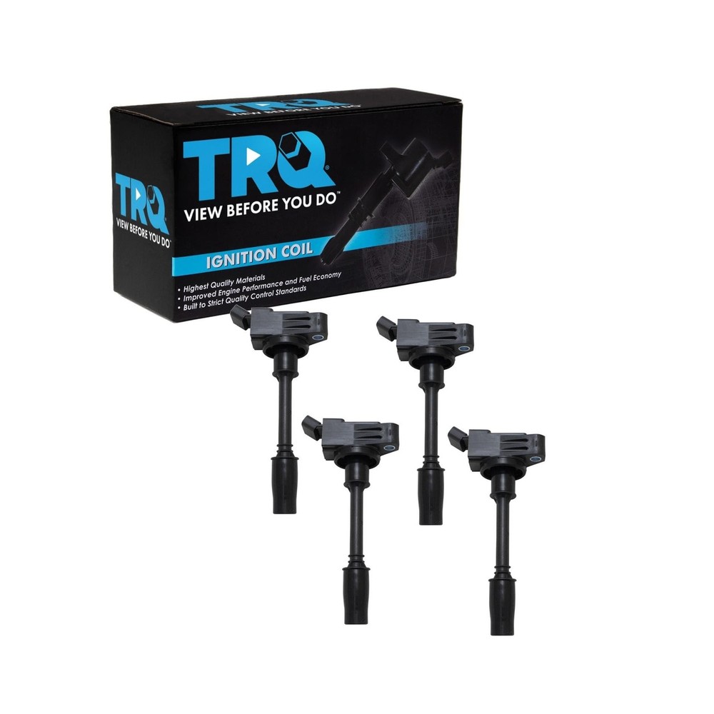 TRQ Ignition Coil Set Compatible with 2016-2017 Lexus GS200t 2018-2… Fast Ship