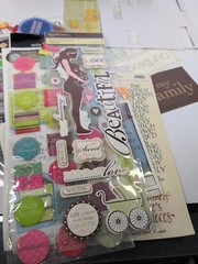 Large Mixed Lot Scrapbook Family Sayings, Expressions & Stickers