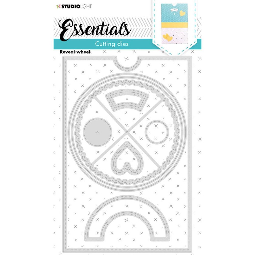 STUDIO LIGHT – METAL CUTTING DIES – REVEAL WHEEL