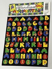 New Vintage Lot of 6 Packs Provo Craft Alphabitties Letters Scrapbook Stickers