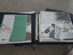 Huge Creative Memories Lot. Two Binders Filled With Paper Crafts And Lots And…