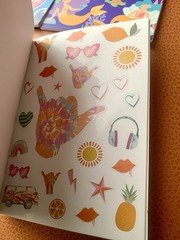 New 1000+ Stickers (4) Book Lot Boys Girls Kids Peace Love Cars Craft Gift