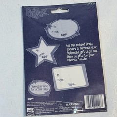Vintage 2003 Bratz Winter Stickers Sealed Packet Formal Funk Gift Tags MGA