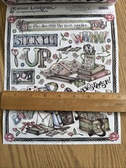 Renae Lindgren Creative Imaginations Stickers SCRAPANOS Sticker Roll 8×10 Sheets