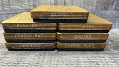 Ellison AccuCut Western Theme Die Cuts Lot Of (7) 5”X6”