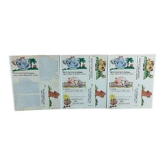 Vintage Hallmark Animal Name Tag Stickers 3 Sheets Elephant Owl Pig Cow Dog