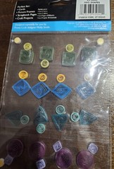 Provo Craft 3rd Dimension Quilled Stand-Outs GEO SHAPES stickers