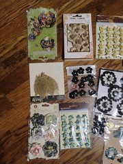 Lot Of Mini Crafting Flowers