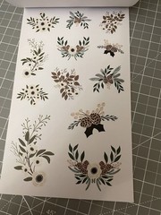 Amber Plans Her Day Doodled Florals Sticker Book 857 Planner Stickers 30 Pgs