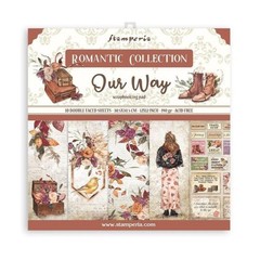 Stamperia International Stamperia-Scrapbooking Pad-Our Way, Multicoloured, 12…