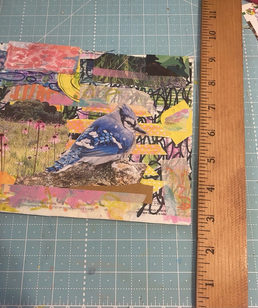Nature VintageUnique Handmade Ephemera, Scrapbook,Junk Journal,tag,embellishment