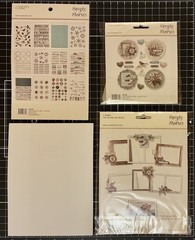 Simple Stories SIMPLE VINTAGE WINTER WOODS Stickers, 6×8 Paper, Chipboard Frames