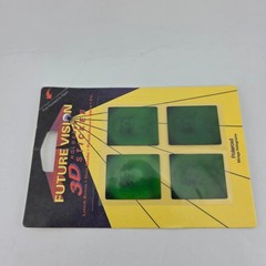 Polaroid Future Vision 3D Hologram Sticker Puppy 1993 Green New Nostalgia 90s