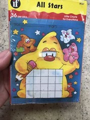 Vintage NOS Frank Schaffer Little Charts – 36 Per Pack – All Stars Kid Rewards