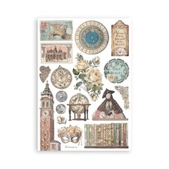 Stamperia Washi Pad 8/sheets – Venice City of Art, SBW21