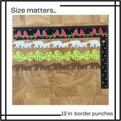 Creative Memories Die-Cut Paper Pieces: Enjoying Nature Border Punch Set
