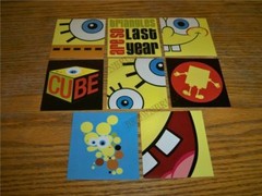Nickelodeon SpongeBob Squarepants 8 Stickers NEW