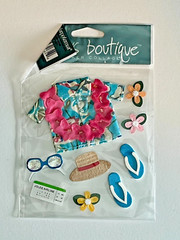 Jolee’s Boutique Stickers – Summer Beach Vacation & Tropical Cruise – Ships Free