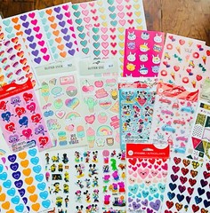 589 STICKERS! Valentine’s Day Themed Fun Lot | Kids Teens Girls Boys Teachers +