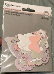 Recollections Die-Cut Shapes Sophia Butterflies NIP 36pcs