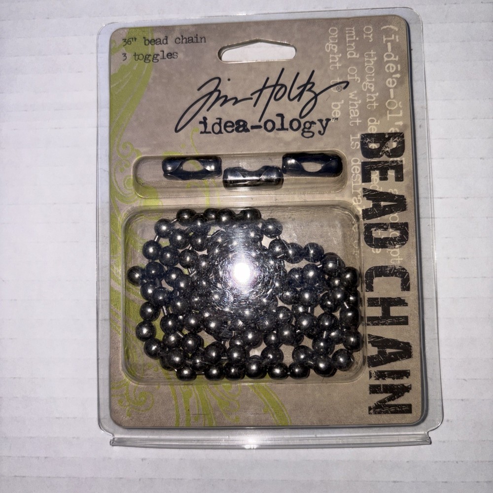Tim Holtz Idea-ology 36” Bead Chain # TH92792