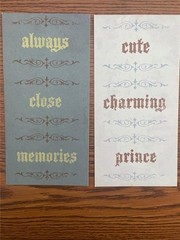 NEW vintage MME MY MIND’S EYE DIE CUTS 14 PIECES free USA ship