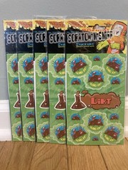 Lot of 45 Retro Style Nostalgic Stink Factory Scratch Sniff Stickers Sealed NIP