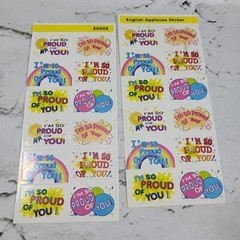 Reward Stickers Lot Of 4 Sheets Great Awesome Proud Of You Homework Chore Chart