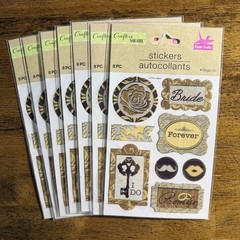 Large (75 Items!!!) Crafting/Scrapbooking Bundle-Stickers Tools Iron-Ons NEW