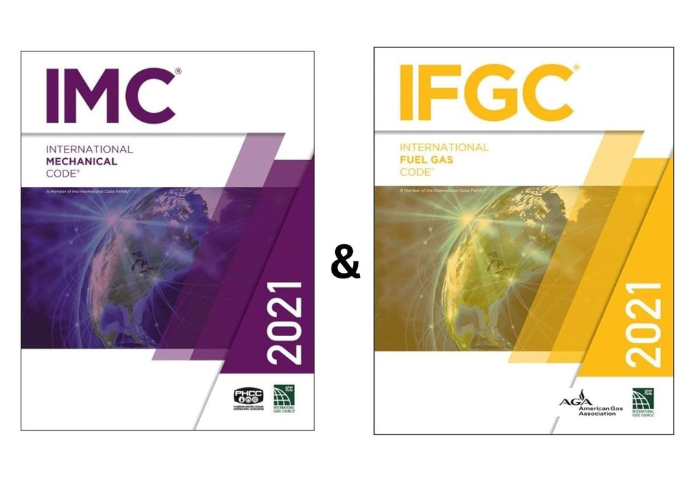 IMC 2021 and IFGC 2021 | International Fuel Gas Code & International Mechanical