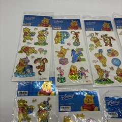 Disney Pooh Piglet Eyeore Stickers lot of 10 New