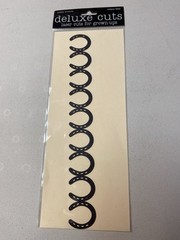 Deluxe Cuts HORSESHOE BORDER Laser Die-Cuts(1pc) NEW