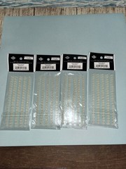 Self Adhesive Pearls By The Paper Studio Round Pearl 5Mm Set Of 4
