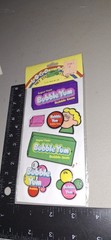 vintage Stickers,Gordy Puffy Bubble Yum Bubble Gum 1 Pack