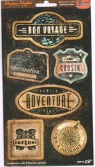 Sticker Studio DESTINATIONS RETRO ACTIVE Stickers scrapbooking journals TRAVEL