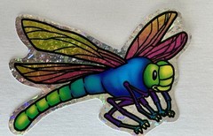 Multicolored Stickers Bugs In Color