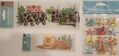 JOLEE’S BOUTIQUE K&Co Lot Of 11 Dimensional Scrapbooking Stickers ANIMALS