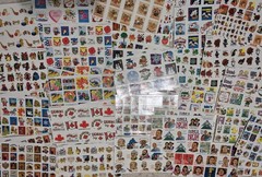 Vintage Lot of 1999-2003 Highlights for Children Holiday Stickers 80 Full Pages