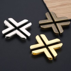 20x Scrapbooking Notebook Albums Card File Folders Book Corner Plated Protectors