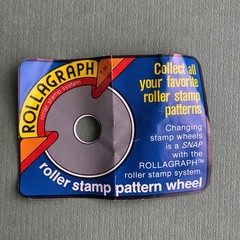Rollagraph Rubber Wheel Stamp – San Francisco Large Row Houses 602 Design
