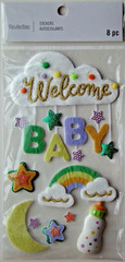 Baby Boy & Girl Theme Stickers – Recollections Scrapbook Stickers